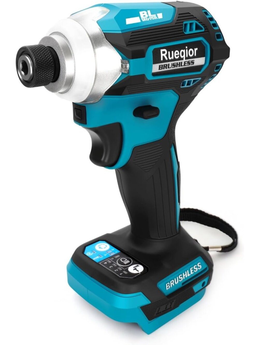 Lightweight Cordless Impact Driver 1/4" 3-Speed, Brushless, 2800 In-lbs, LED